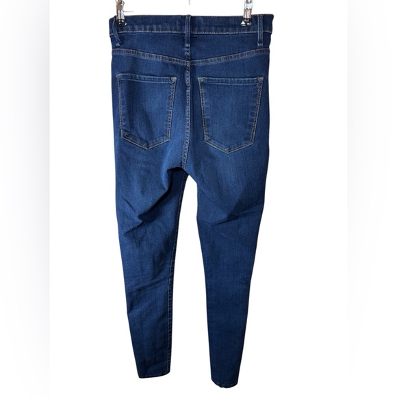Abercrombie Ultra High Rise Jean Legging Ankle Denim Skinny Jeans Sz 25 R - Picture 3 of 12